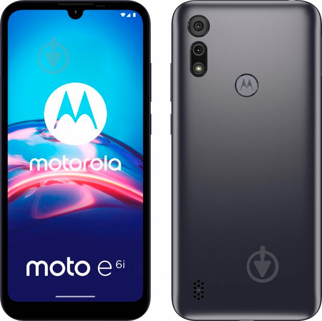 Смартфон Motorola E6i 2/32GB meteor grey - фото 6