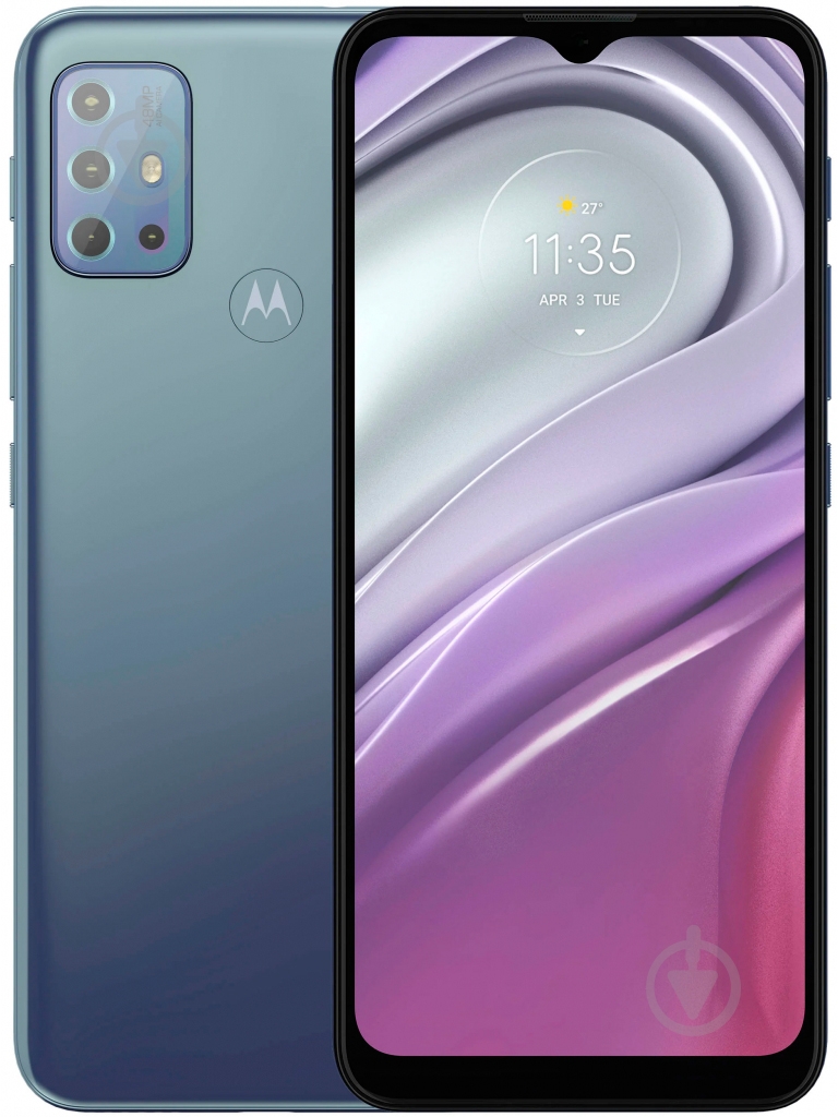 Смартфон Motorola G20 4/128GB breeze blue - фото 1