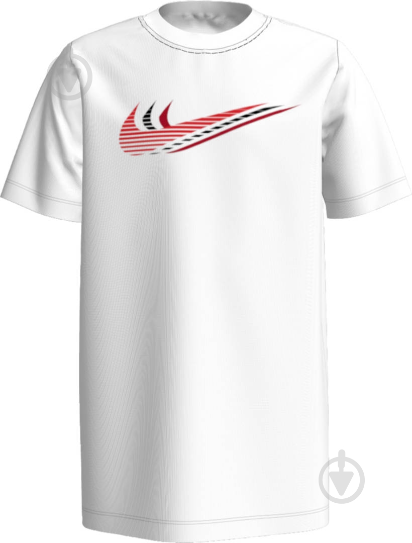 Футболка Nike U NSW TEE TRIPLE SWOOSH CU4572-100 р.L белый - фото 3