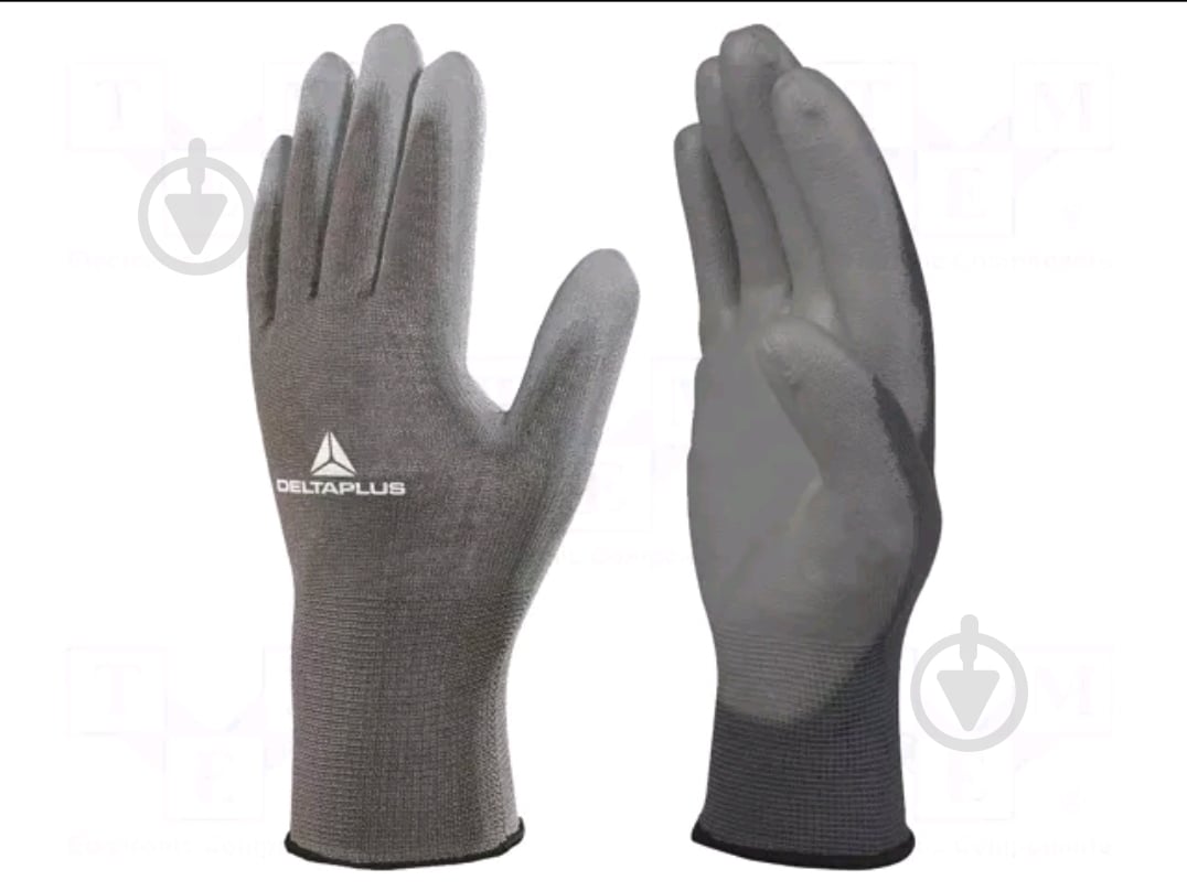 Рукавички Delta Plus з покриттям поліуретан M (8) WUAVE702PG08 - фото 3