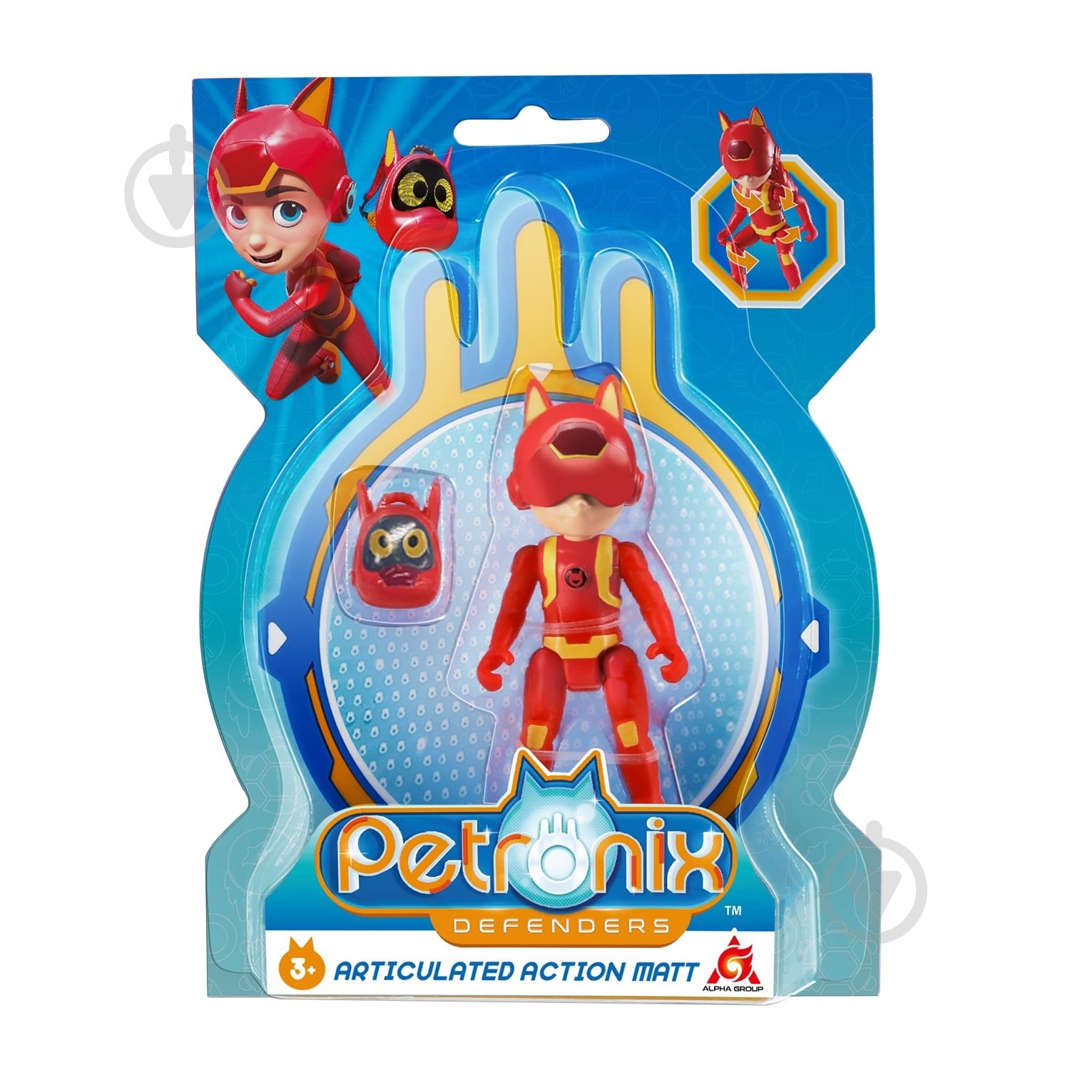 ᐉ Игрушка Petronix Defenders Мэтт 7,5 см 123206 • Купить в Киеве