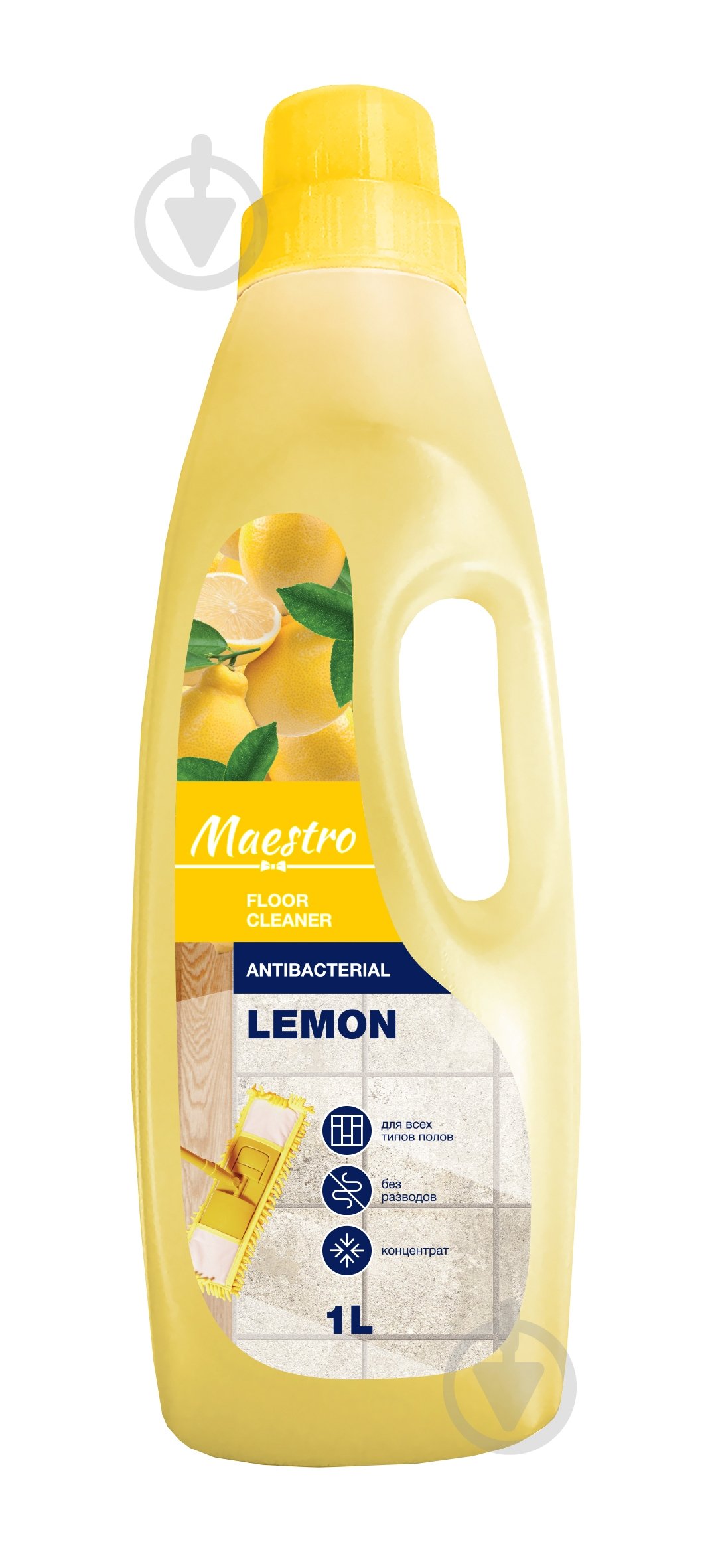 Засіб для миття підлоги Maestro Lemon 1 л - фото 1