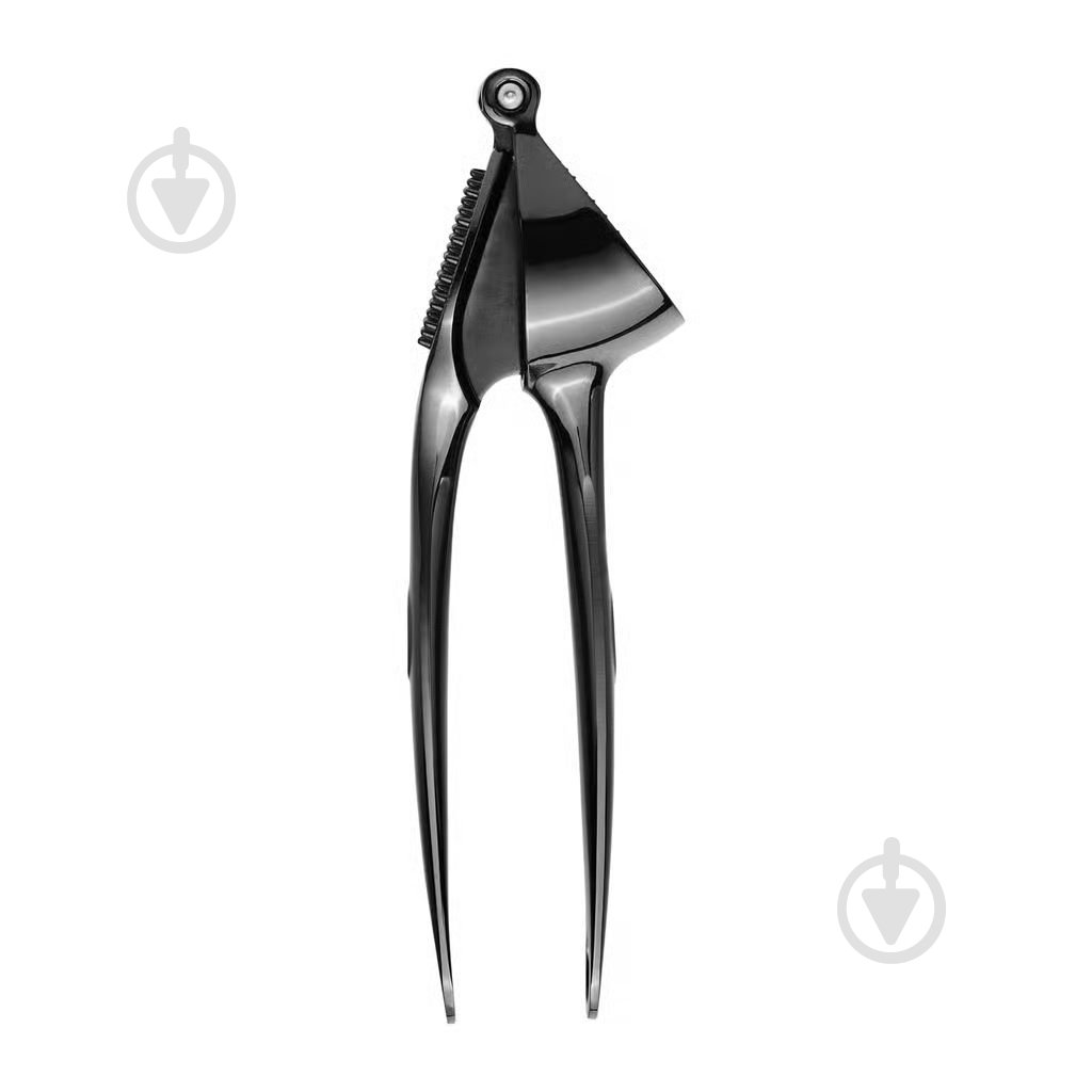 Прес для часнику Ambition VELMA 18 см хромований чорний - фото 2 Прес для часнику Ambition VELMA 18 см хромований чорний - фото 2