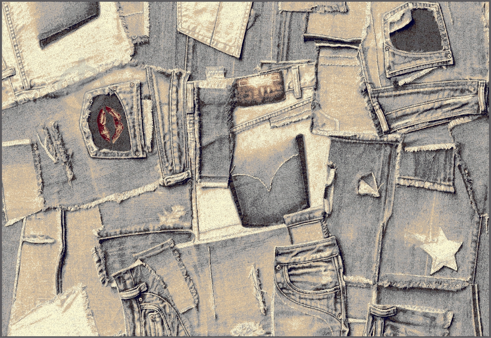 Ковер Karat Carpet Graffiti 1618/g610 2х3 м - фото 1 Ковер Karat Carpet Graffiti 1618/g610 2х3 м - фото 1