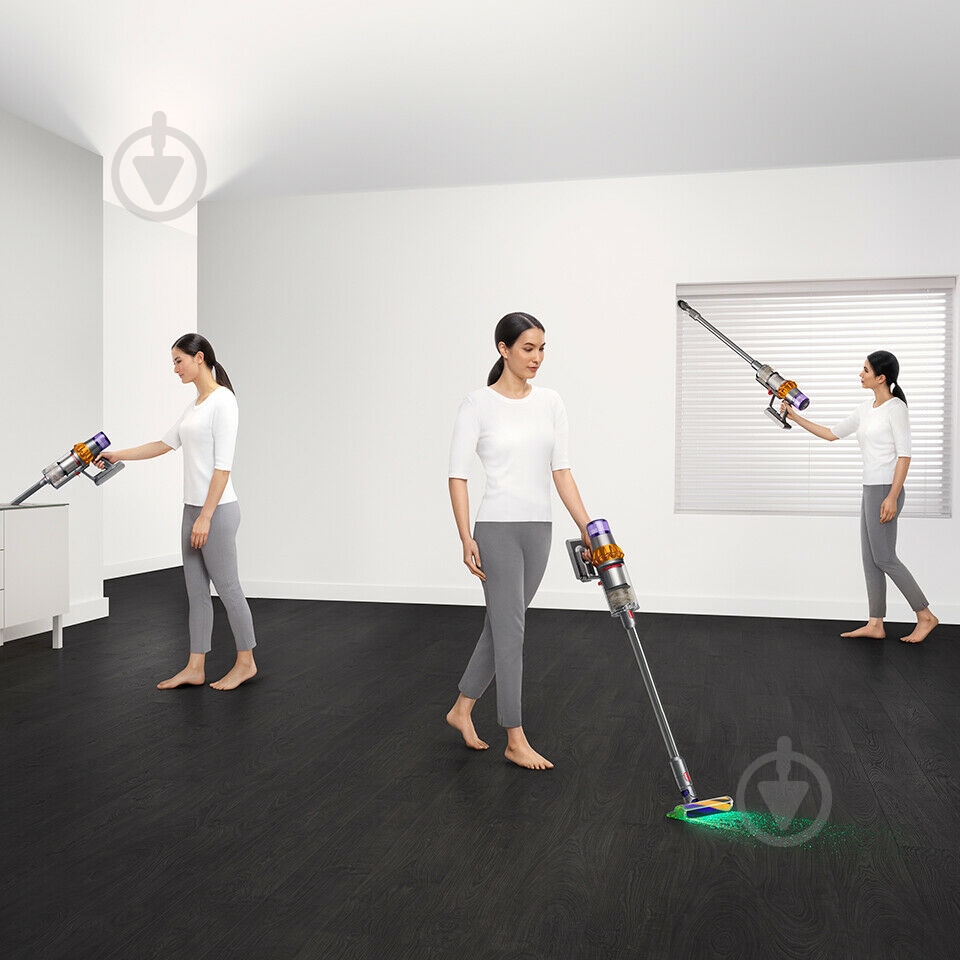 Пилосос акумуляторний Dyson V15 Detect Absolute grey - фото 3