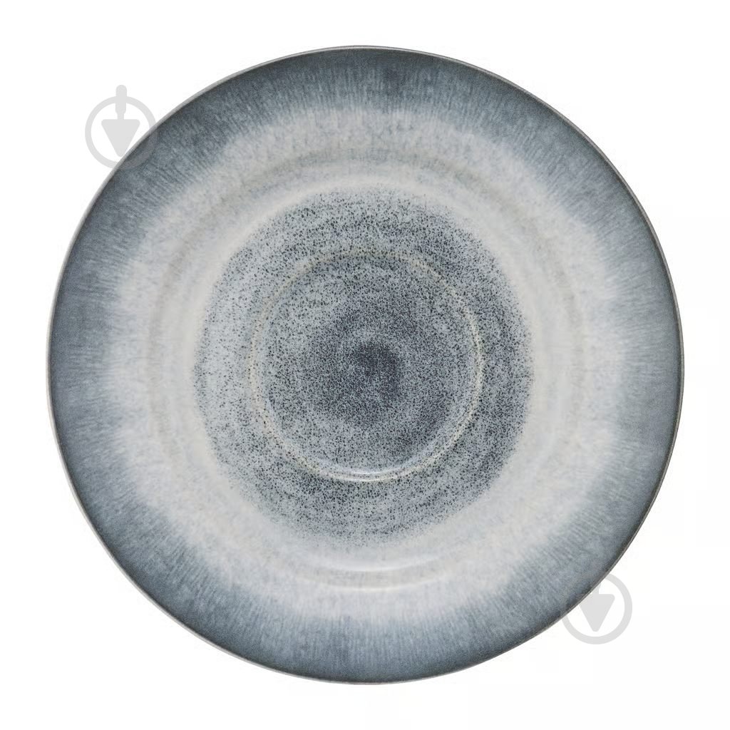 Блюдце Ambition Aqua 15,5 см синьо-сіре - фото 1 Блюдце Ambition Aqua 15,5 см синьо-сіре - фото 1