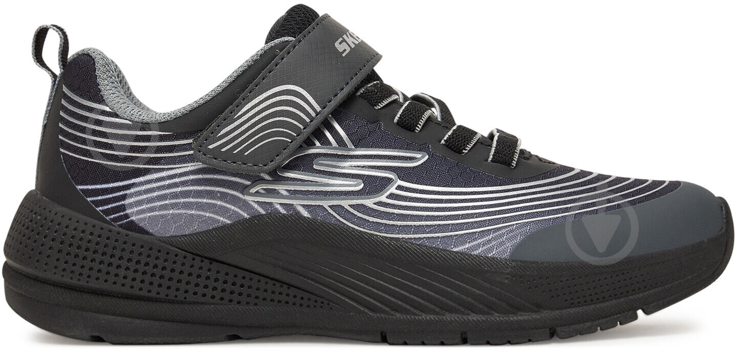 Кросівки для хлопчиків Skechers MICROSPEC ADVANCE 403926L BKSL р.31 сірі - фото 1 Кросівки для хлопчиків Skechers MICROSPEC ADVANCE 403926L BKSL р.31 сірі - фото 1