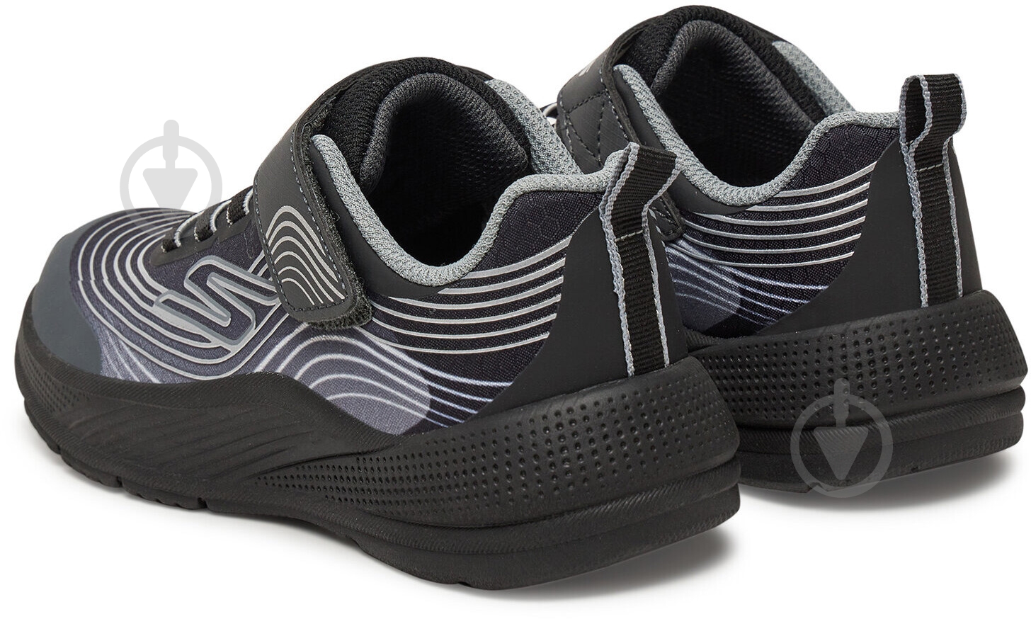 Кросівки для хлопчиків Skechers MICROSPEC ADVANCE 403926L BKSL р.31 сірі - фото 3 Кросівки для хлопчиків Skechers MICROSPEC ADVANCE 403926L BKSL р.31 сірі - фото 3