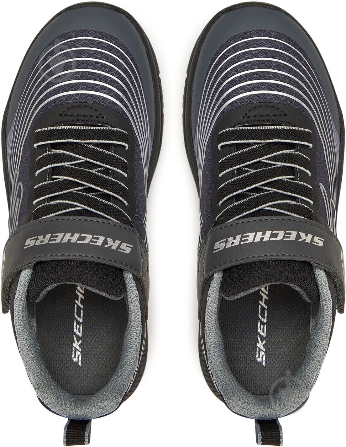 Кросівки для хлопчиків Skechers MICROSPEC ADVANCE 403926L BKSL р.31 сірі - фото 6 Кросівки для хлопчиків Skechers MICROSPEC ADVANCE 403926L BKSL р.31 сірі - фото 6