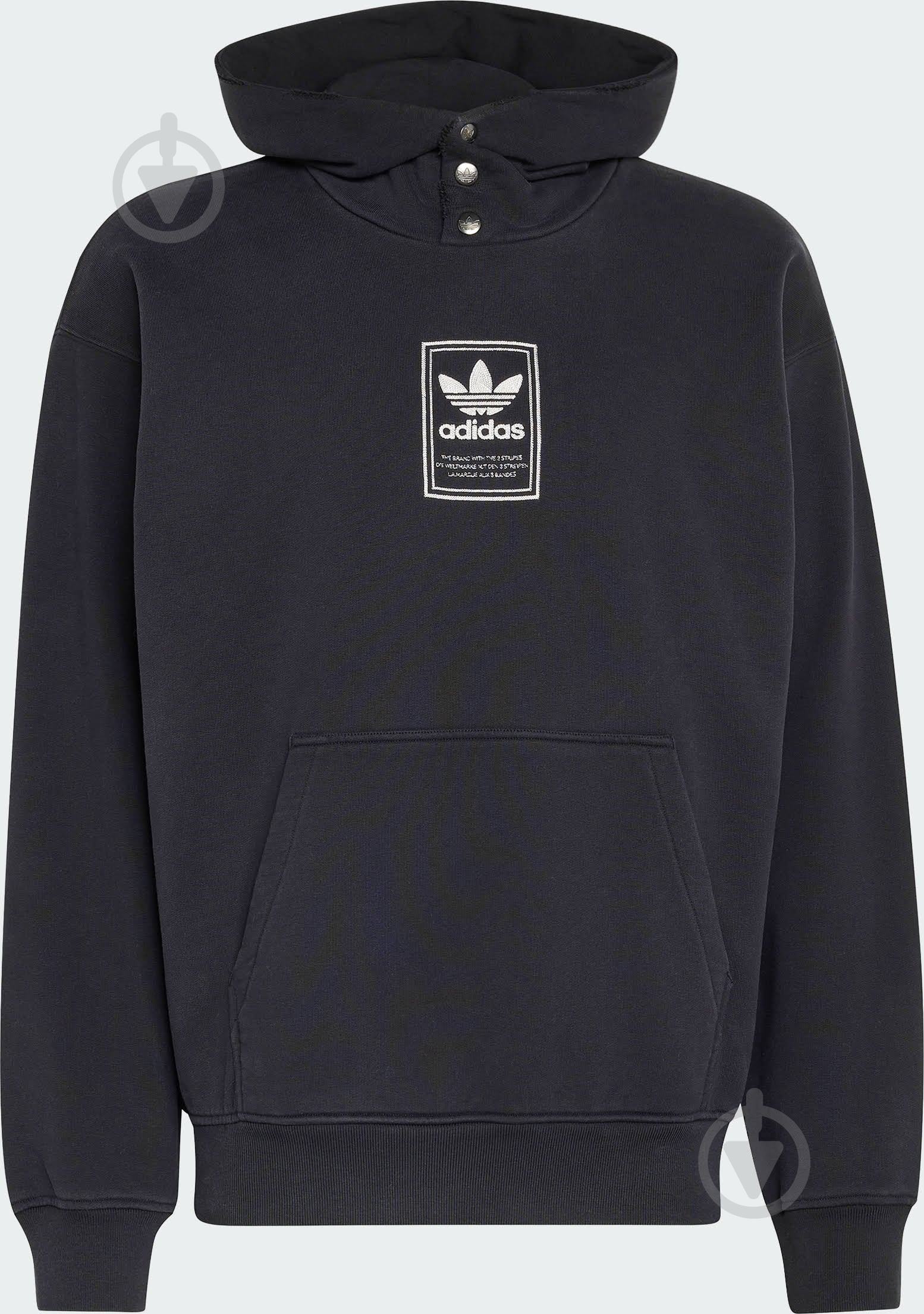 Джемпер Adidas ELEVATED GFX HD KW4402 р.XL чорний - фото 5