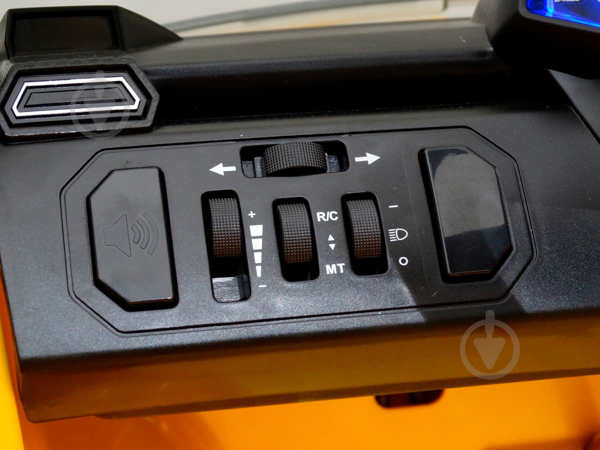 Электромобиль DT детский желтый J1903 - фото 4