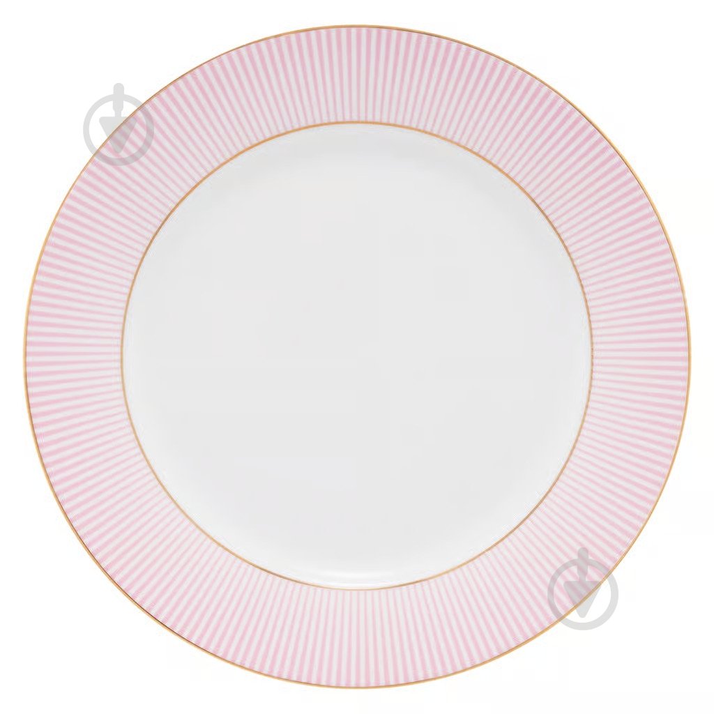 Тарелка десертная Ambition BLISS 19 см бело-розовая - фото 1 Тарелка десертная Ambition BLISS 19 см бело-розовая - фото 1