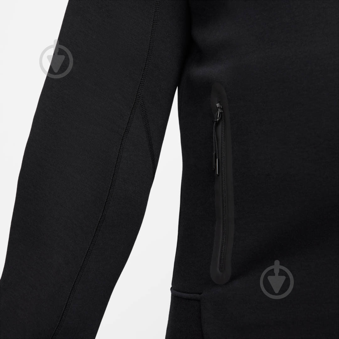 Джемпер Nike M NK TCH FLC FZ WR HOODIE FB7921-010 р.XL черный - фото 8