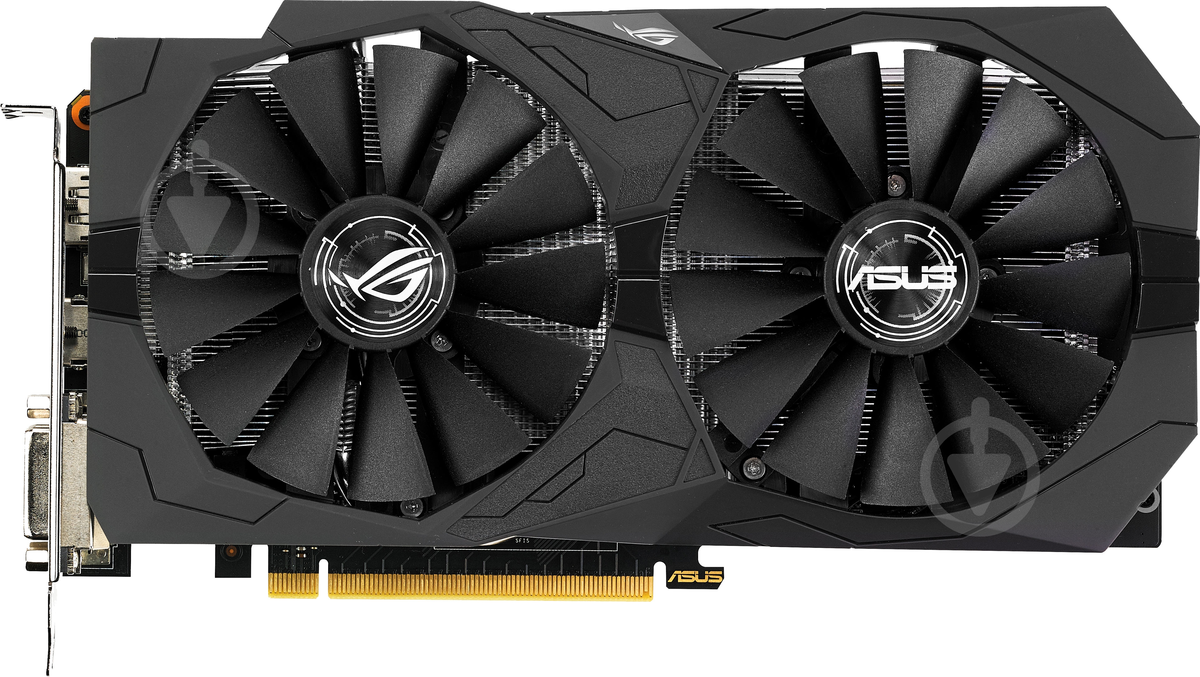 Відеокарта Asus GeForce GTX 1050 ROG Strix OC 2GB GDDR5 128bit (STRIX-GTX1050-O2G-GAMING) - фото 1 Відеокарта Asus GeForce GTX 1050 ROG Strix OC 2GB GDDR5 128bit (STRIX-GTX1050-O2G-GAMING) - фото 1