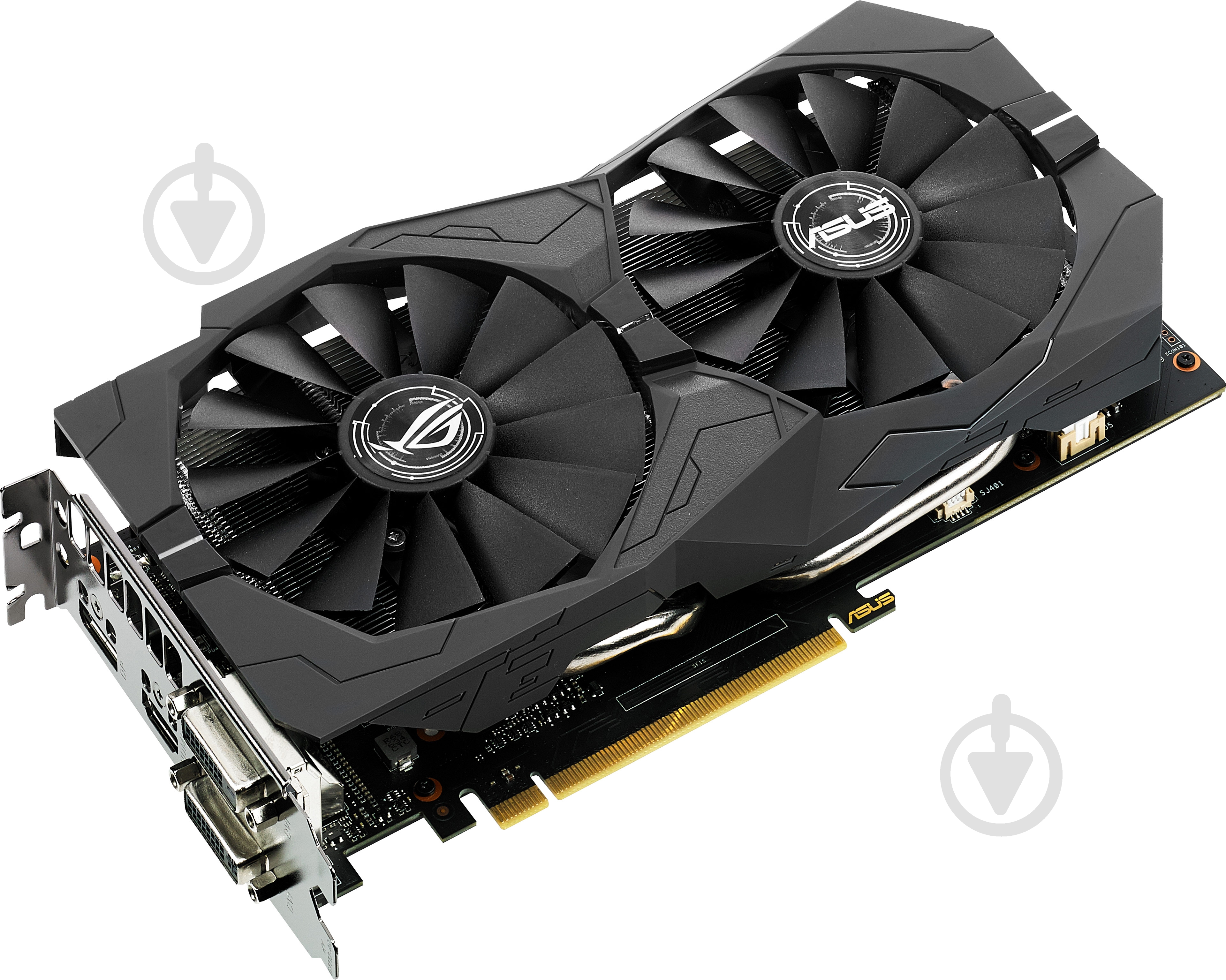 Відеокарта Asus GeForce GTX 1050 ROG Strix OC 2GB GDDR5 128bit (STRIX-GTX1050-O2G-GAMING) - фото 2 Відеокарта Asus GeForce GTX 1050 ROG Strix OC 2GB GDDR5 128bit (STRIX-GTX1050-O2G-GAMING) - фото 2