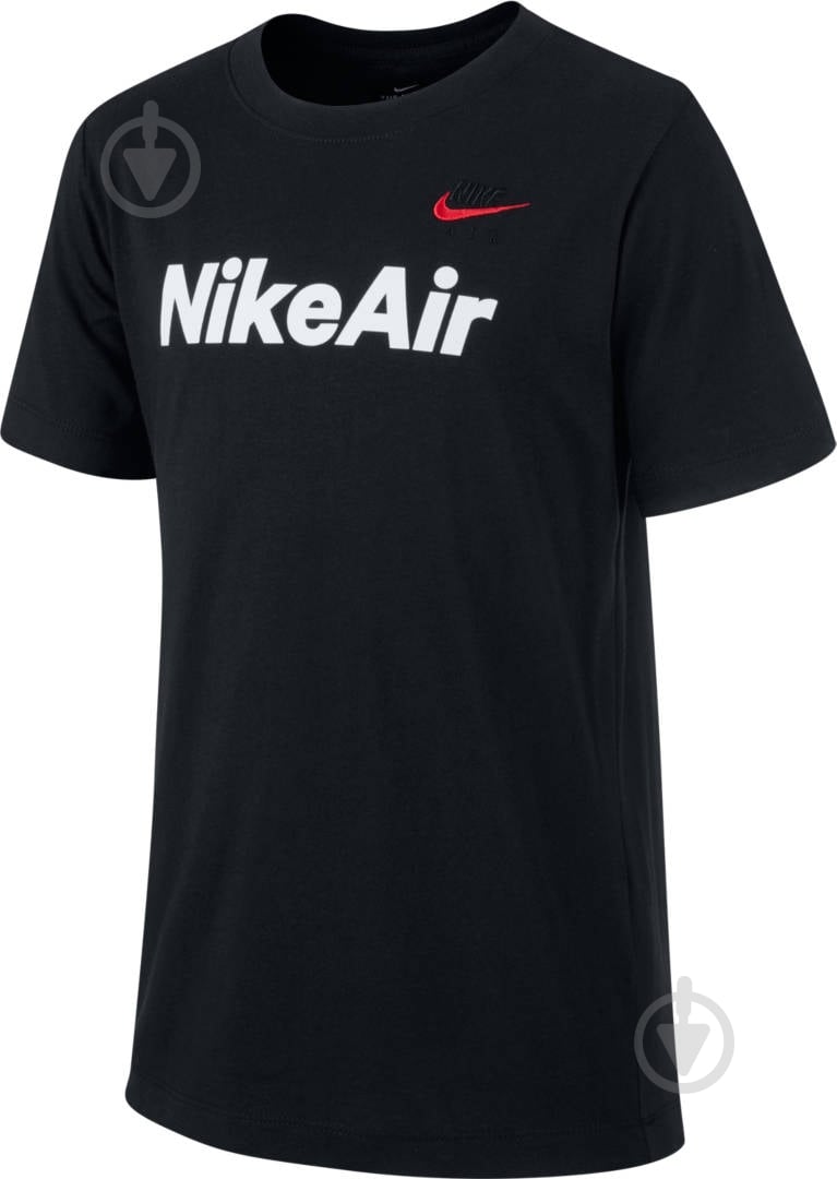 Футболка Nike B NSW TEE AIR C&S CU6607-011 р.S черный - фото 1