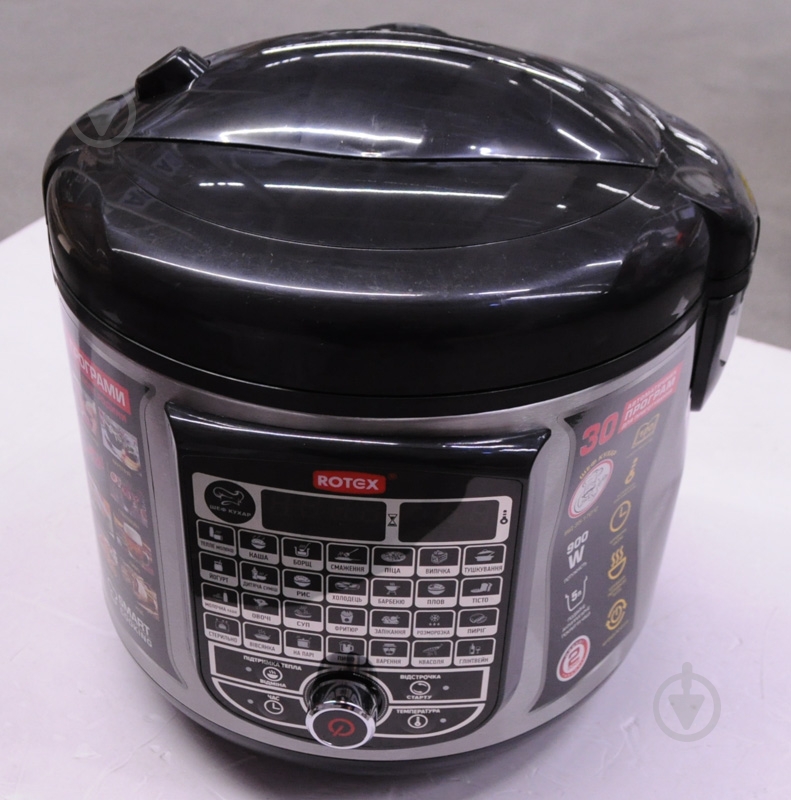 УЦЕНКА! Мультиварка Rotex RMC505-B Excellence (УЦ №54) - фото 6 УЦЕНКА! Мультиварка Rotex RMC505-B Excellence (УЦ №54) - фото 6
