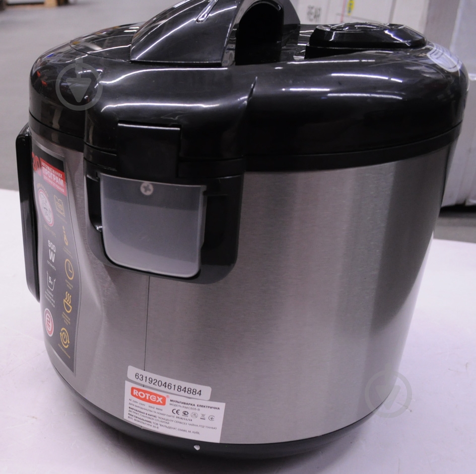 УЦЕНКА! Мультиварка Rotex RMC505-B Excellence (УЦ №54) - фото 8 УЦЕНКА! Мультиварка Rotex RMC505-B Excellence (УЦ №54) - фото 8