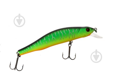 Воблер Flagman 8,6 г 80 мм green tiger UV Joker 80SP-SR 8.6г F201 - фото 1