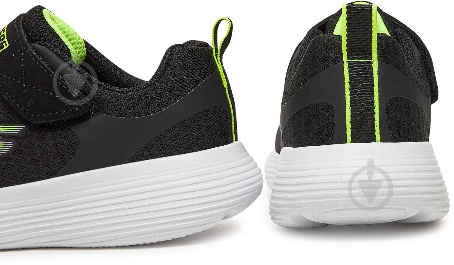 Кроссовки для мальчиков Skechers GO RUN 400 V2 405095L BKYL р.35 черные - фото 5 Кроссовки для мальчиков Skechers GO RUN 400 V2 405095L BKYL р.35 черные - фото 5