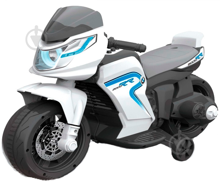 Электромотоцикл DT белый M1954 - фото 1