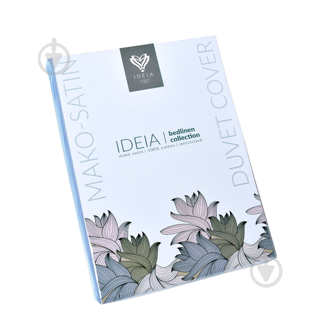 Підковдра Сатин 145x215 см синій IDEIA - фото 5 Підковдра Сатин 145x215 см синій IDEIA - фото 5