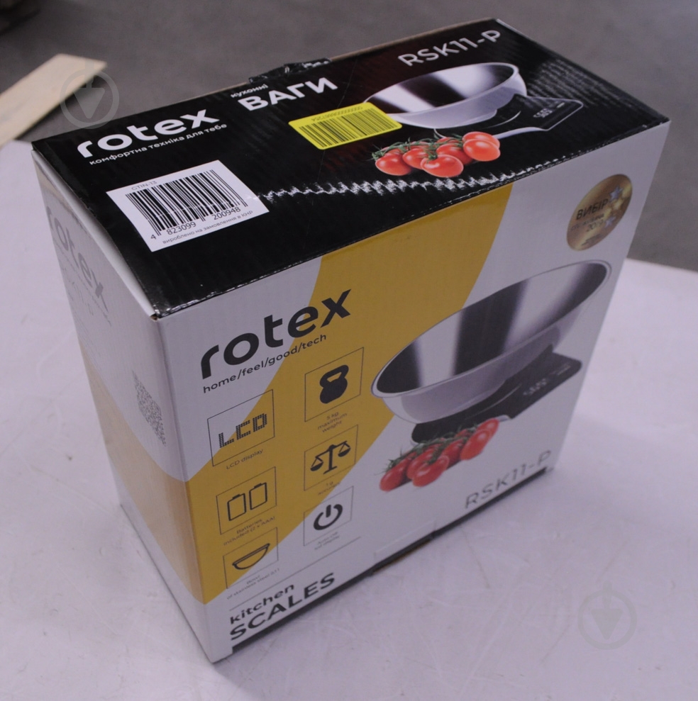 УЦЕНКА! Весы кухонные Rotex RSK11-P (УЦ №54) - фото 5 УЦЕНКА! Весы кухонные Rotex RSK11-P (УЦ №54) - фото 5
