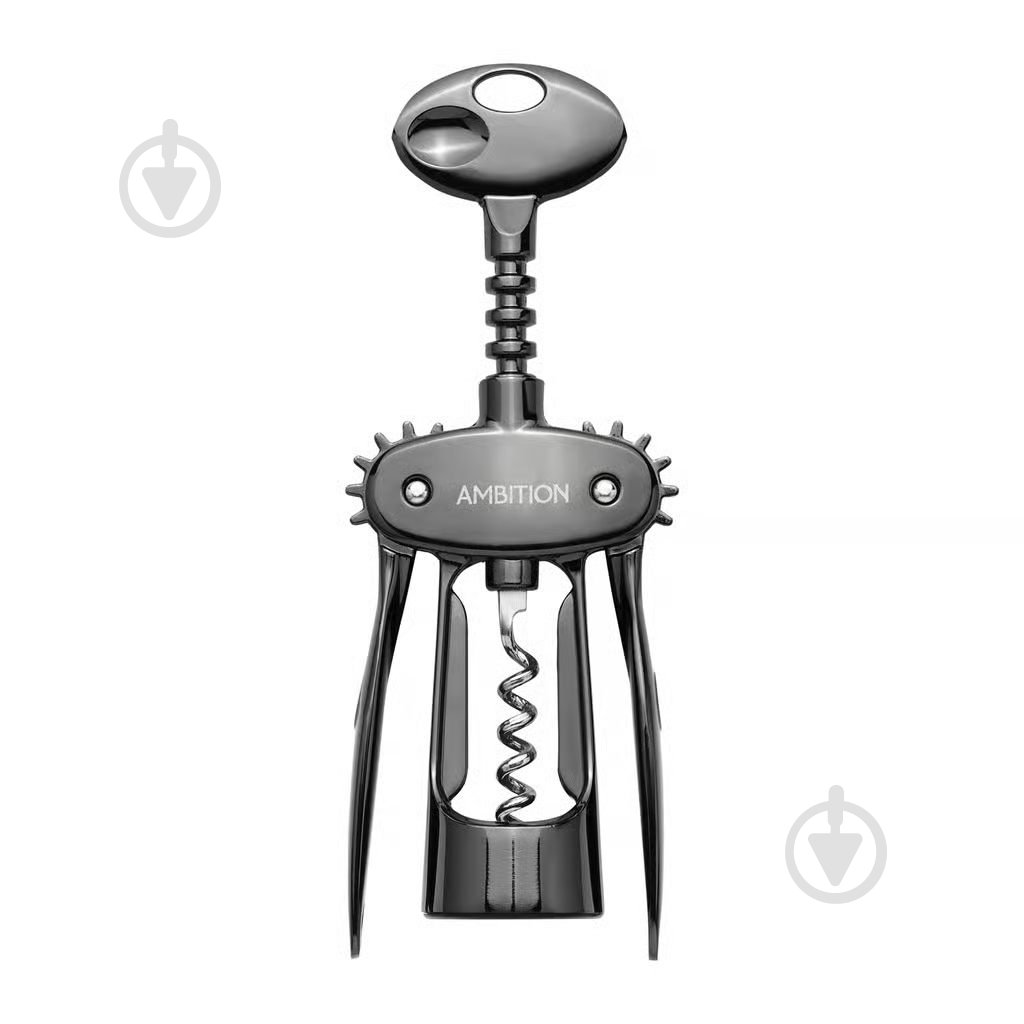 Штопор-бабочка Ambition VELMA 18 см хром черный - фото 1 Штопор-бабочка Ambition VELMA 18 см хром черный - фото 1