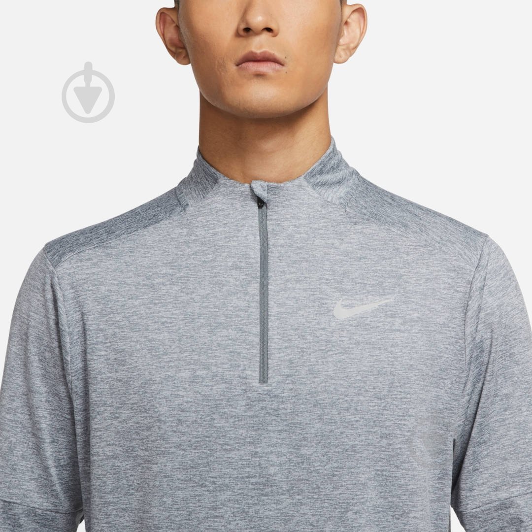 Джемпер Nike M NK DF ELMNT TOP HZ DD4756-084 р.S серый - фото 3 Джемпер Nike M NK DF ELMNT TOP HZ DD4756-084 р.S серый - фото 3