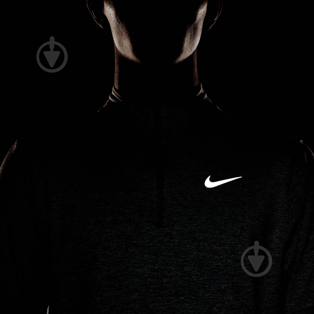 Джемпер Nike M NK DF ELMNT TOP HZ DD4756-084 р.M серый - фото 6