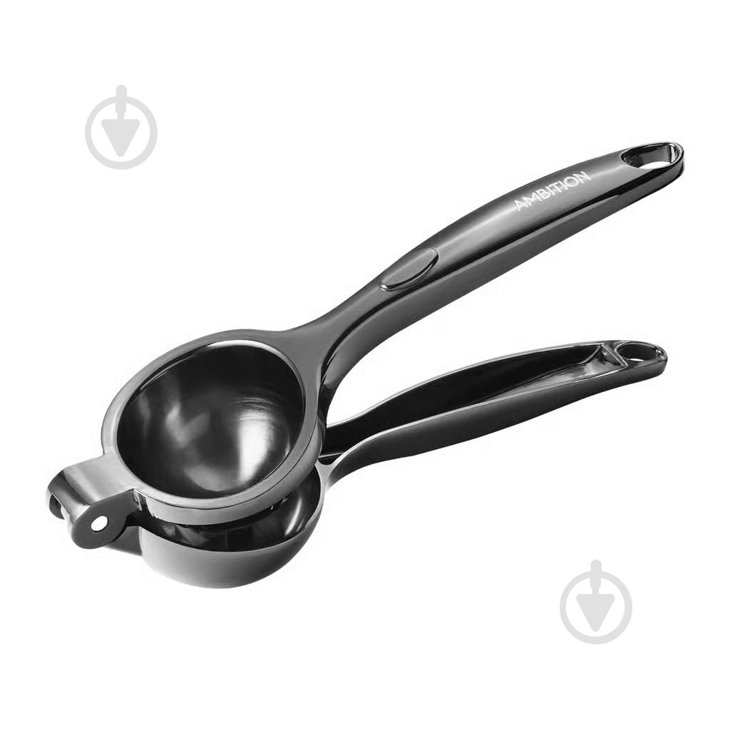 Прес для цитрусових Ambition VELMA 20 см хромований чорний - фото 1 Прес для цитрусових Ambition VELMA 20 см хромований чорний - фото 1