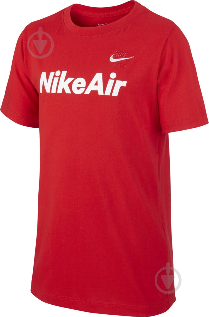 Футболка Nike B NSW TEE AIR C&S CU6607-657 р.S красный - фото 1 Футболка Nike B NSW TEE AIR C&S CU6607-657 р.S красный - фото 1