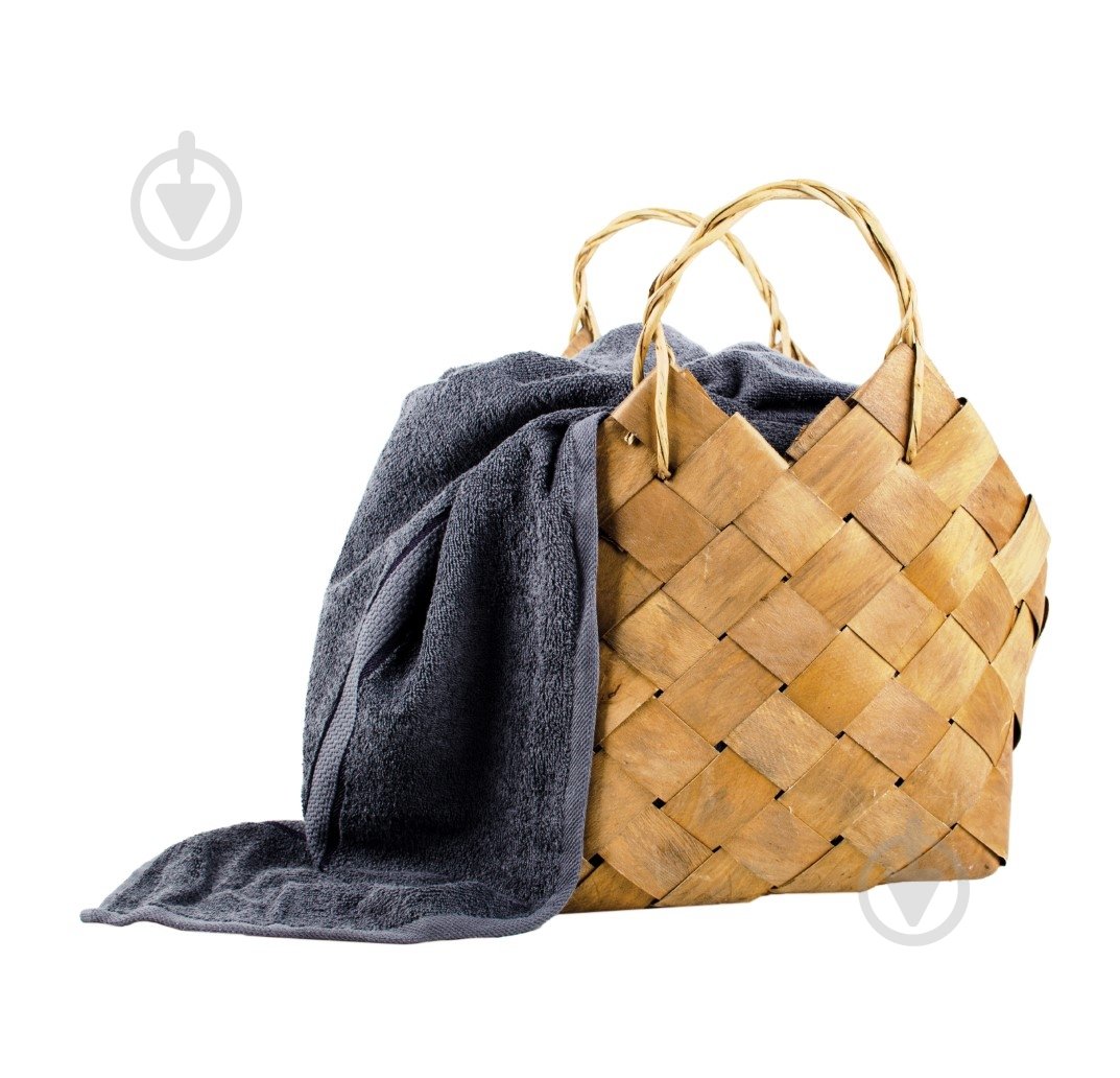 Простирадло махрове 200x220 см темно-сірий ТЕКС - фото 3 Простирадло махрове 200x220 см темно-сірий ТЕКС - фото 3