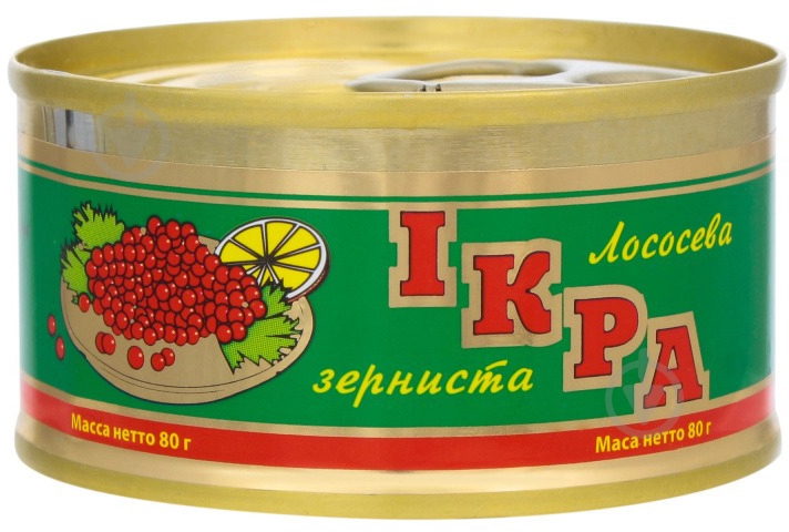 Икра лососевая зернистая АСС 80 г - фото 1