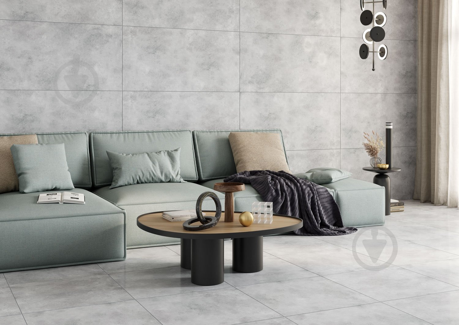 Плитка Cersanit Floyd light grey matt rect 59,8х59,8 см - фото 7