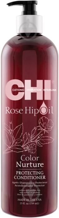 Кондиціонер CHI Rose Hip Oil Захист кольору 739 мл - фото 1