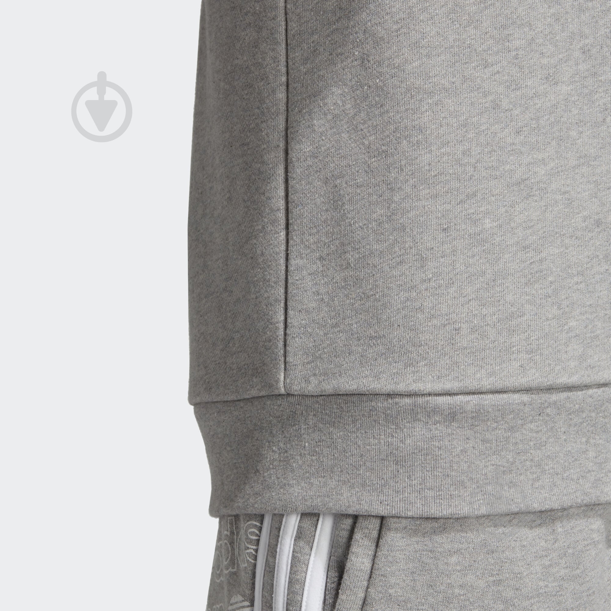 Джемпер Adidas ESSENTIAL CREW DV1642 р.L-XL серый - фото 6 Джемпер Adidas ESSENTIAL CREW DV1642 р.L-XL серый - фото 6