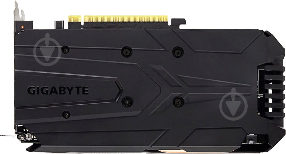 Видеокарта Gigabyte GeForce GTX 1050 Ti WindForce OC 4GB GDDR5 128bit (GV-N105TWF2OC-4GD) - фото 4 Видеокарта Gigabyte GeForce GTX 1050 Ti WindForce OC 4GB GDDR5 128bit (GV-N105TWF2OC-4GD) - фото 4