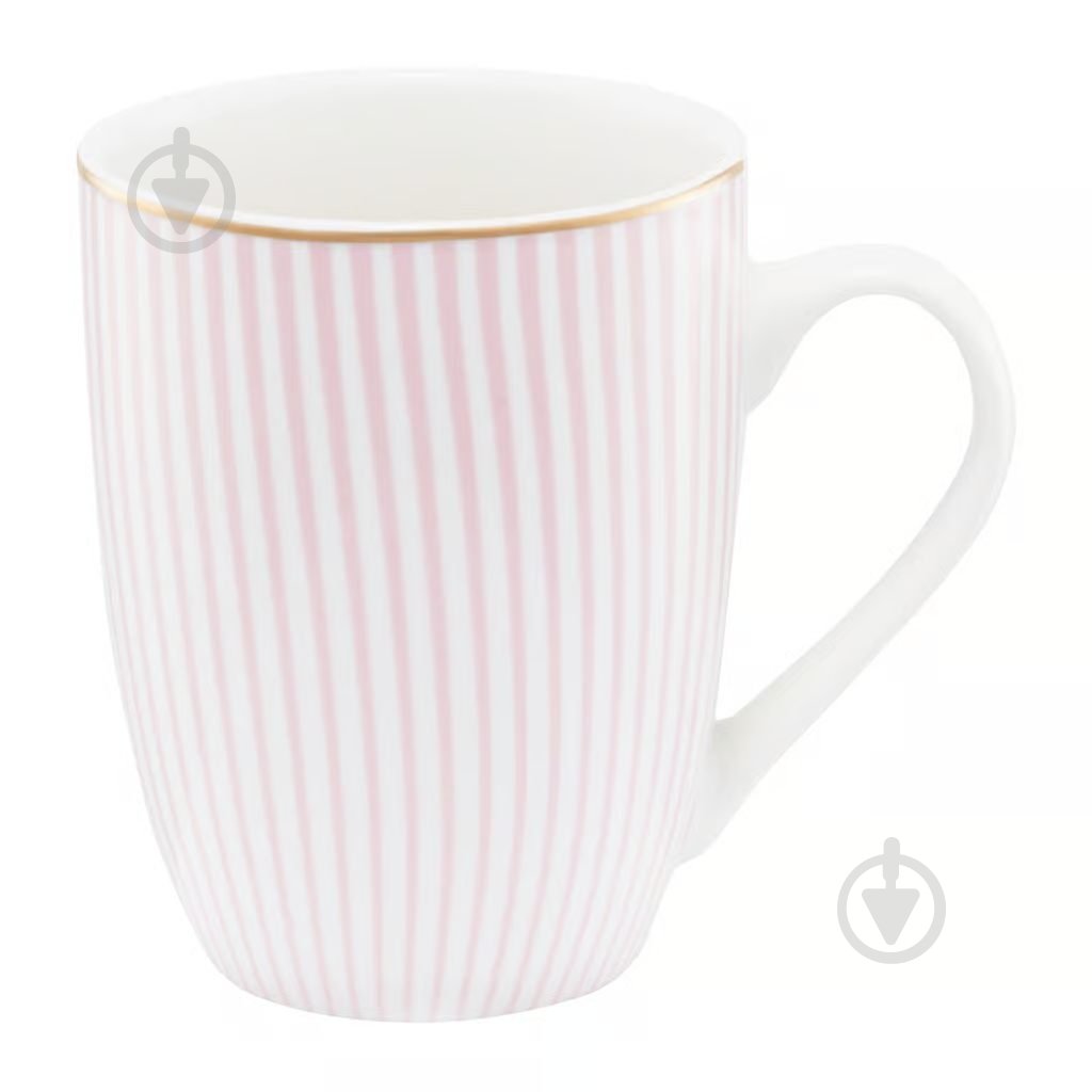 Чашка Ambition BLISS 330 мл біло-рожева - фото 1 Чашка Ambition BLISS 330 мл біло-рожева - фото 1