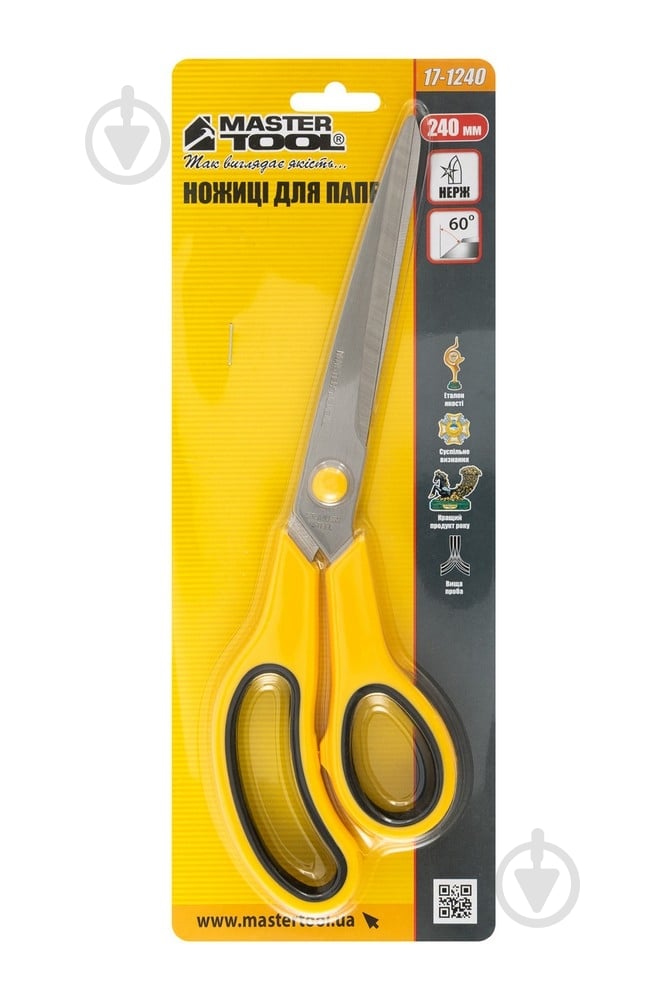 Ножницы хозяйственные MasterTool 240 мм 17-1240 - фото 3
