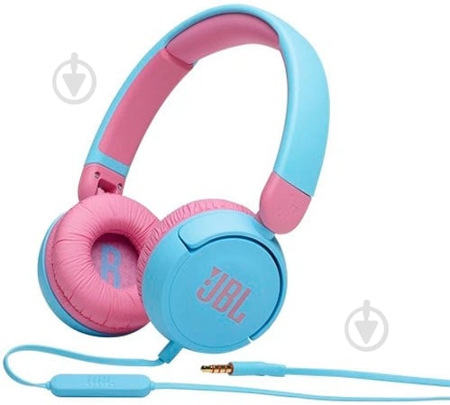 Наушники JBL JR 310 blue (JBLJR310BLU) - фото 1 Наушники JBL JR 310 blue (JBLJR310BLU) - фото 1