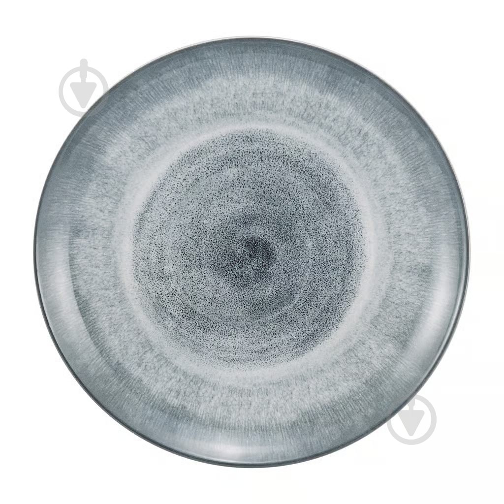 Тарілка десертна Ambition Aqua, 20см, синьо-сіра - фото 1 Тарілка десертна Ambition Aqua, 20см, синьо-сіра - фото 1