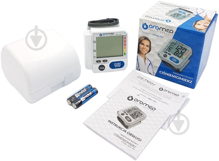 Тонометр OROMED на зап'ястя ORO-168 - фото 2 Тонометр OROMED на зап'ястя ORO-168 - фото 2