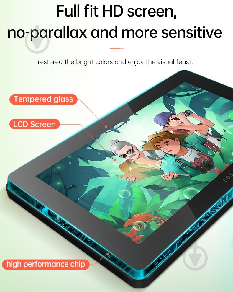 Монитор графический 11,6" BT-12HDK black - фото 2