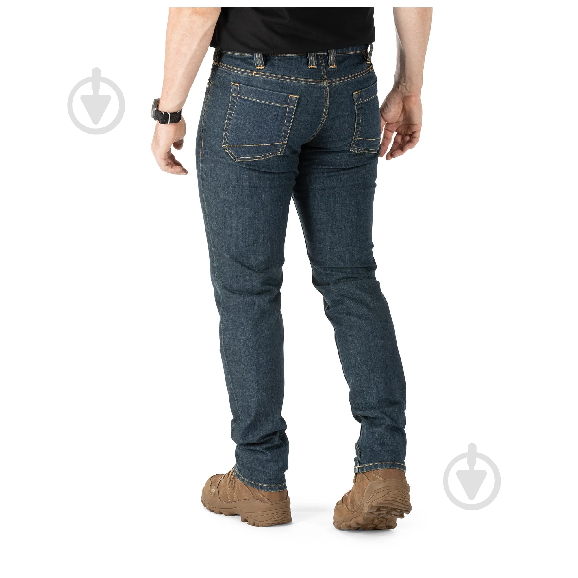 Брюки 5.11 Tactical джинсовые DEFENDER-FLEX SLIM JEANS 74465-585 р.34-34 синий - фото 5
