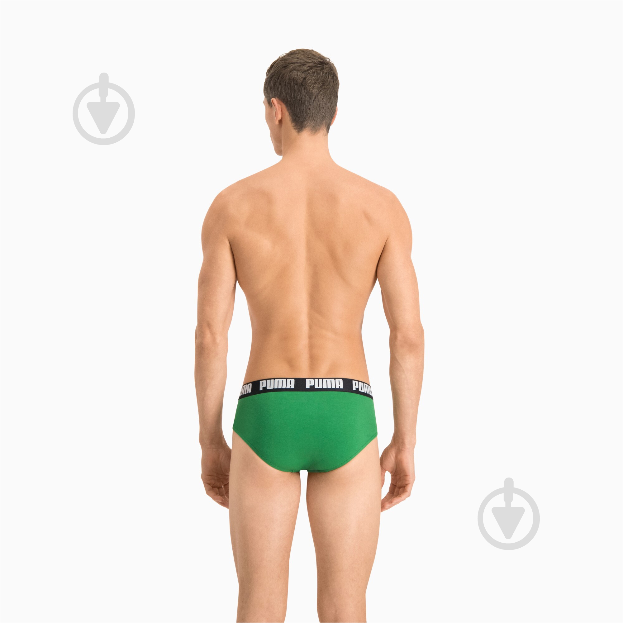 Труси чоловічі Puma 88910018 S чорний/зелений - фото 5