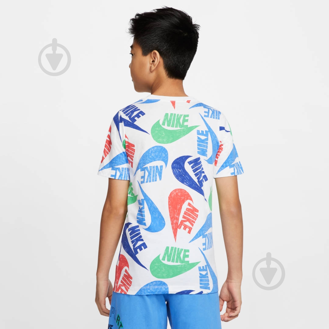 Футболка Nike B NSW TEE FW MARKER MASH CV2149-101 р.M білий - фото 3