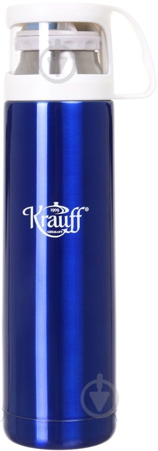 Термос Krauff 500 мл синий - фото 1