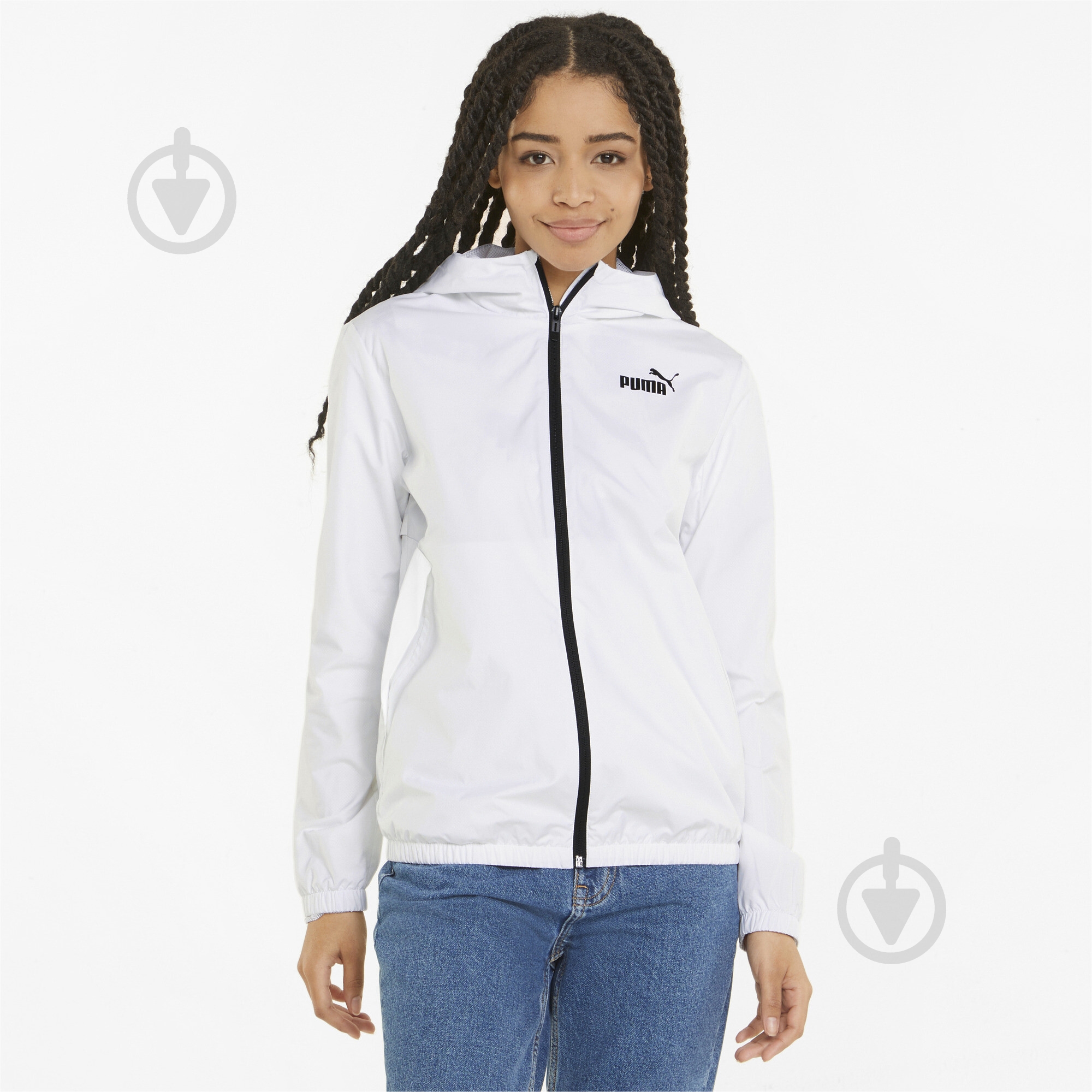 Вітрівка жіноча Puma ESS SOLID WINDBREAKER 84749402 р.S біла - фото 3