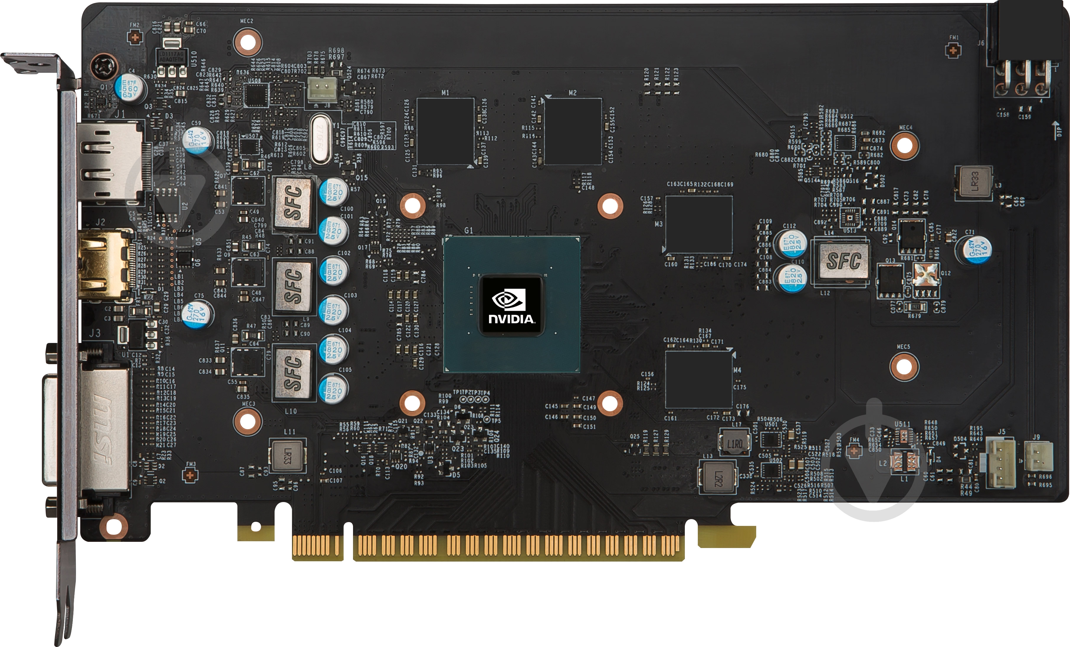 ᐉ Видеокарта MSI GeForce GTX 1050 Ti Gaming X 4GB GDDR5 128bit